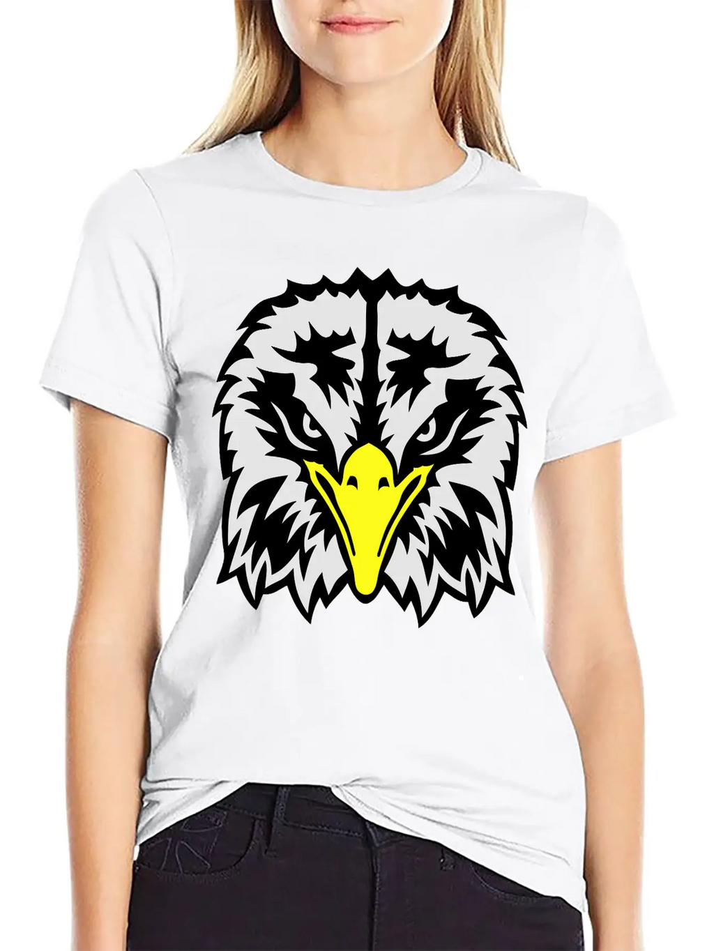 Eagle Head Fierce Eyes 102 Classic Fit Graphic Tee For Daily Comfort – Unisex Cotton Shirt