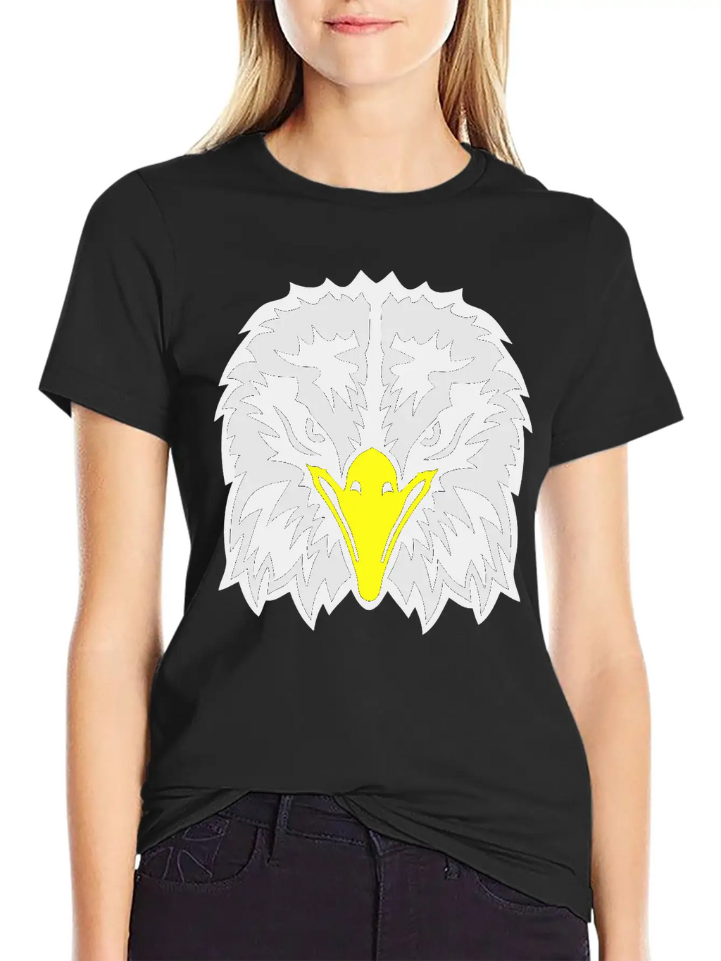 Eagle Head Fierce Eyes 102 Classic Fit Graphic Tee For Daily Comfort – Unisex Cotton Shirt