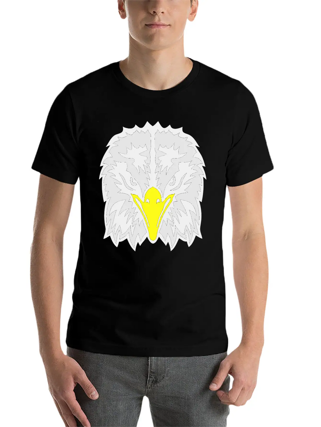 Eagle Head Fierce Eyes 102 Classic Fit Graphic Tee For Daily Comfort – Unisex Cotton Shirt