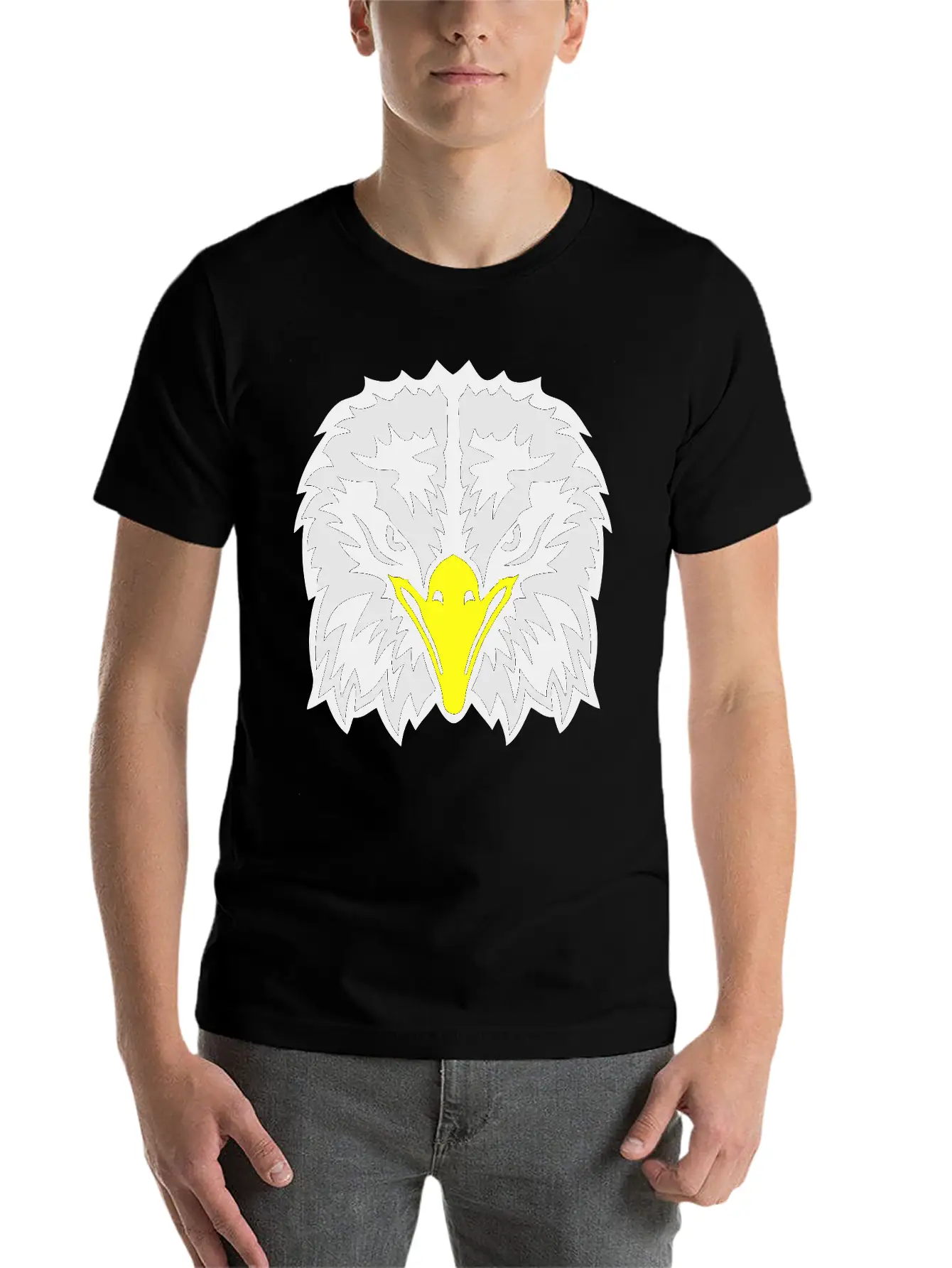 Eagle Head Fierce Eyes 102 Classic Fit Graphic Tee For Daily Comfort – Unisex Cotton Shirt