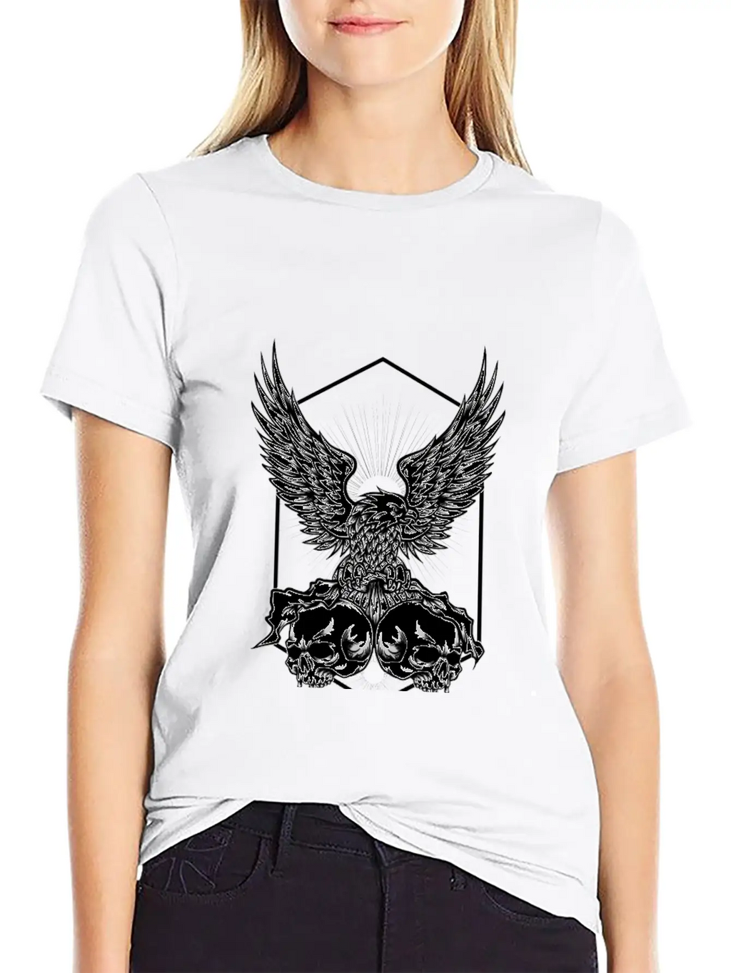 Eagle Unisex Casual T-Shirt – Clean Design For Daily Comfort