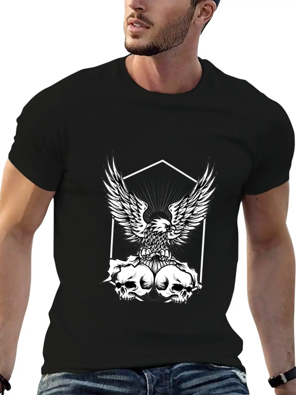 Eagle Unisex Casual T-Shirt – Clean Design For Daily Comfort