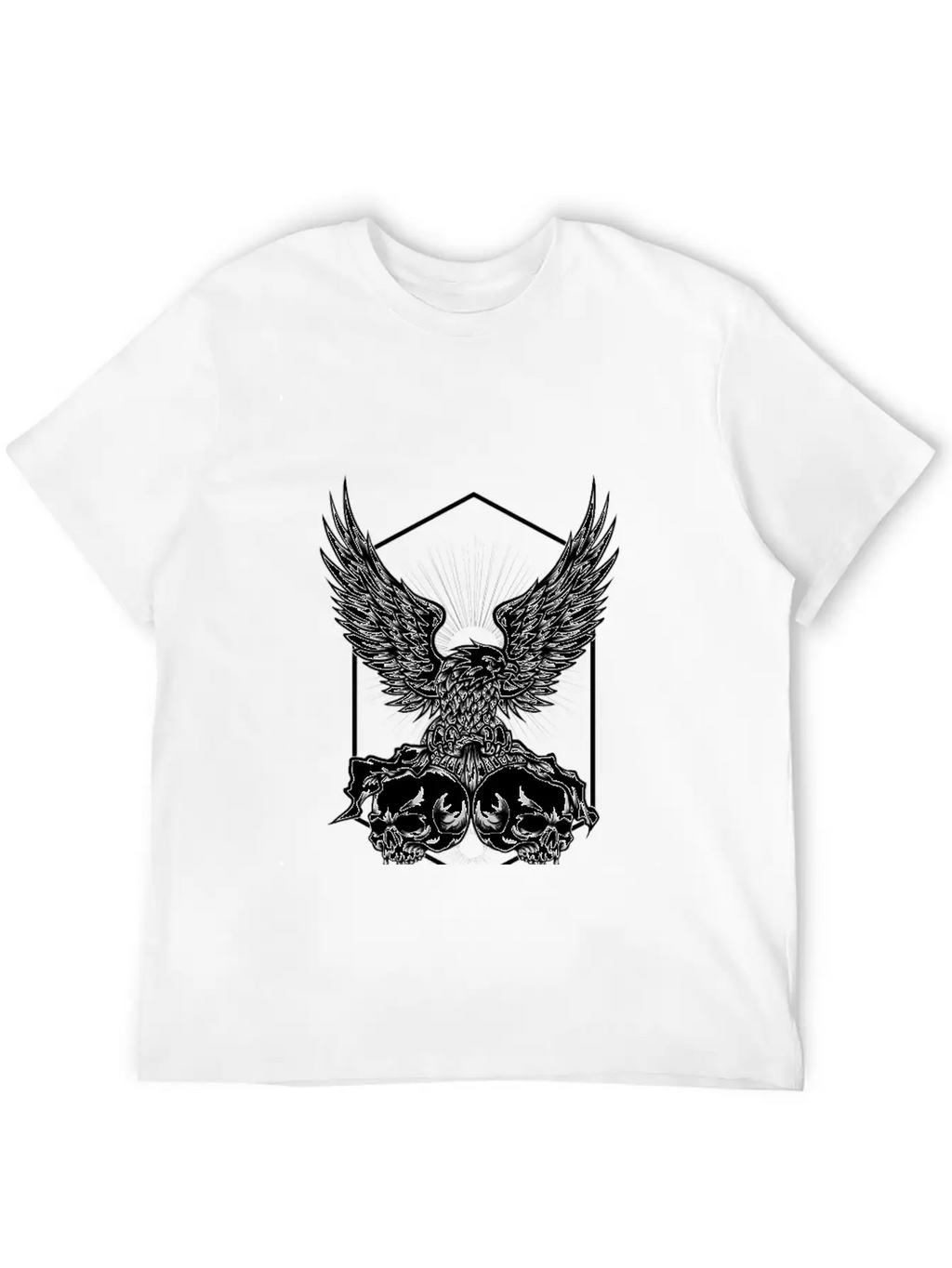 Eagle Unisex Casual T-Shirt – Clean Design For Daily Comfort