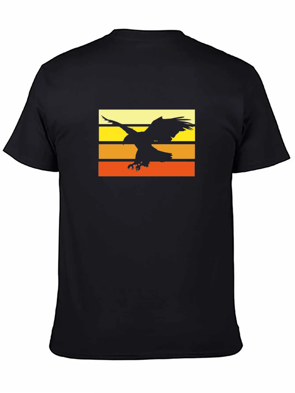 Eagle Unisex Short Sleeve Soft Cotton T-Shirt – Casual Everyday Wear