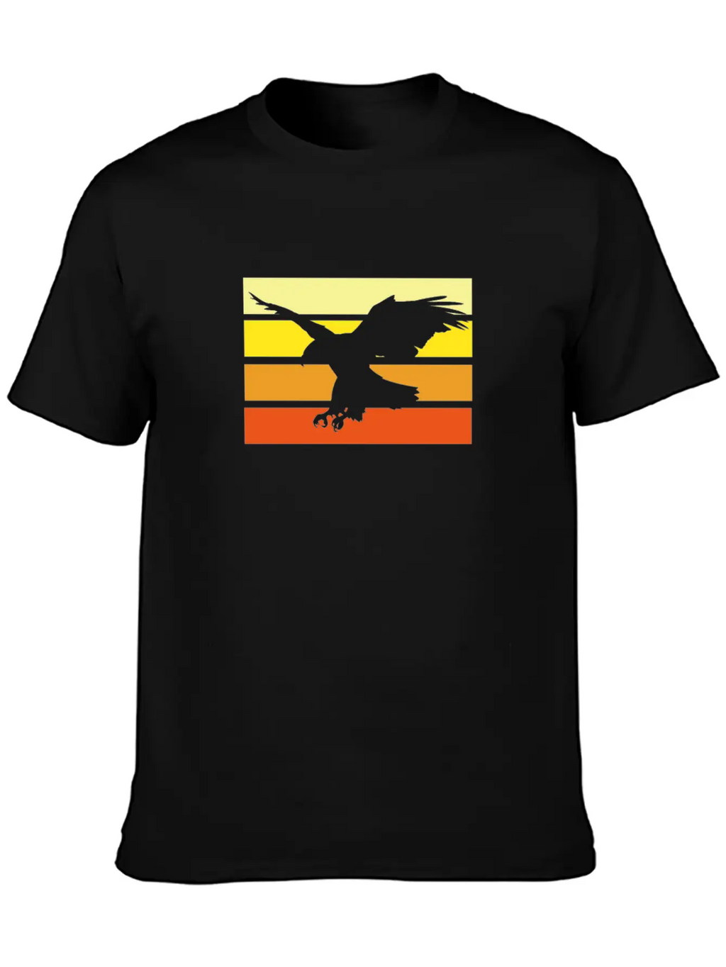 Eagle Unisex Short Sleeve Soft Cotton T-Shirt – Casual Everyday Wear