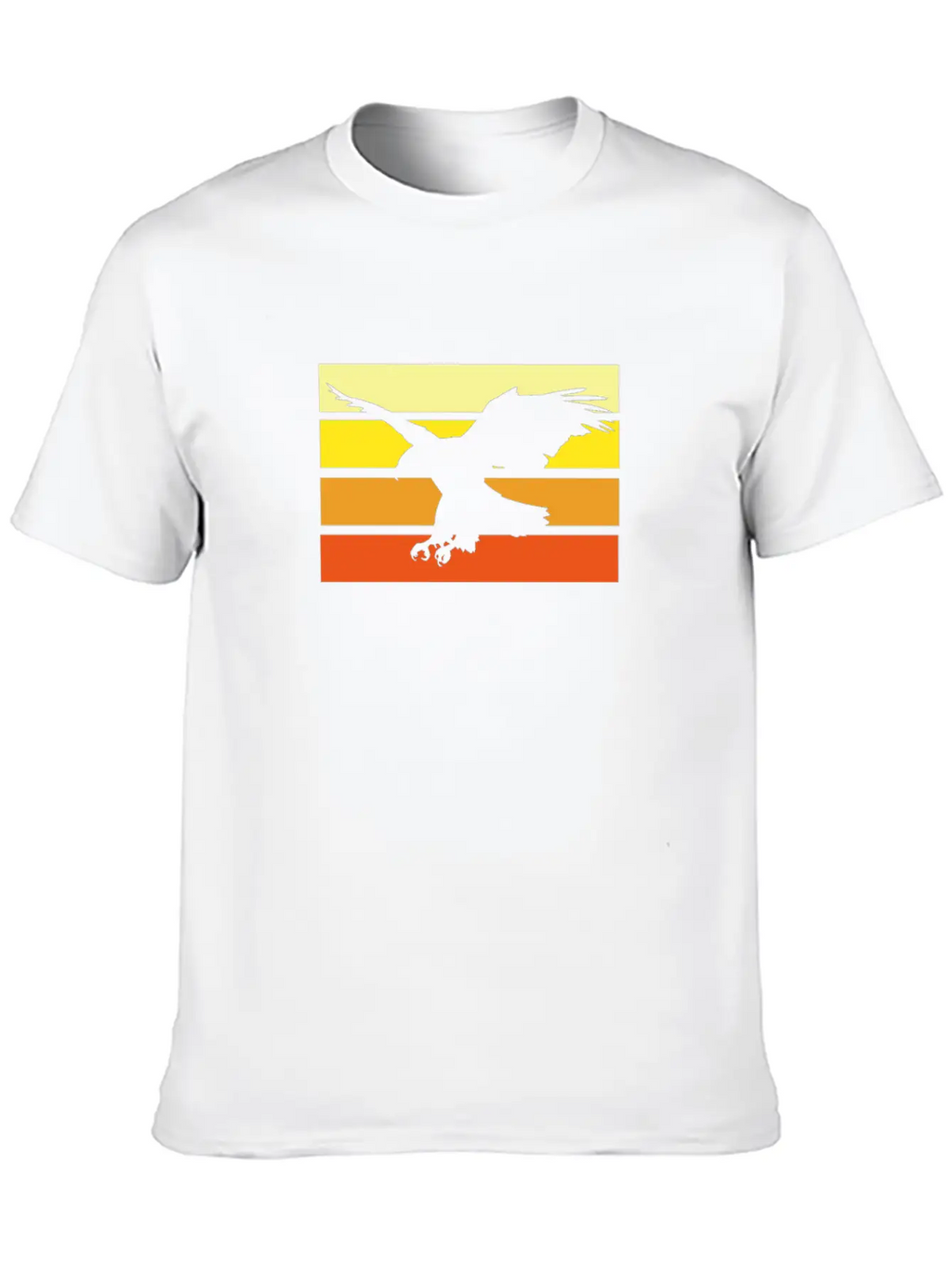 Eagle Unisex Short Sleeve Soft Cotton T-Shirt – Casual Everyday Wear