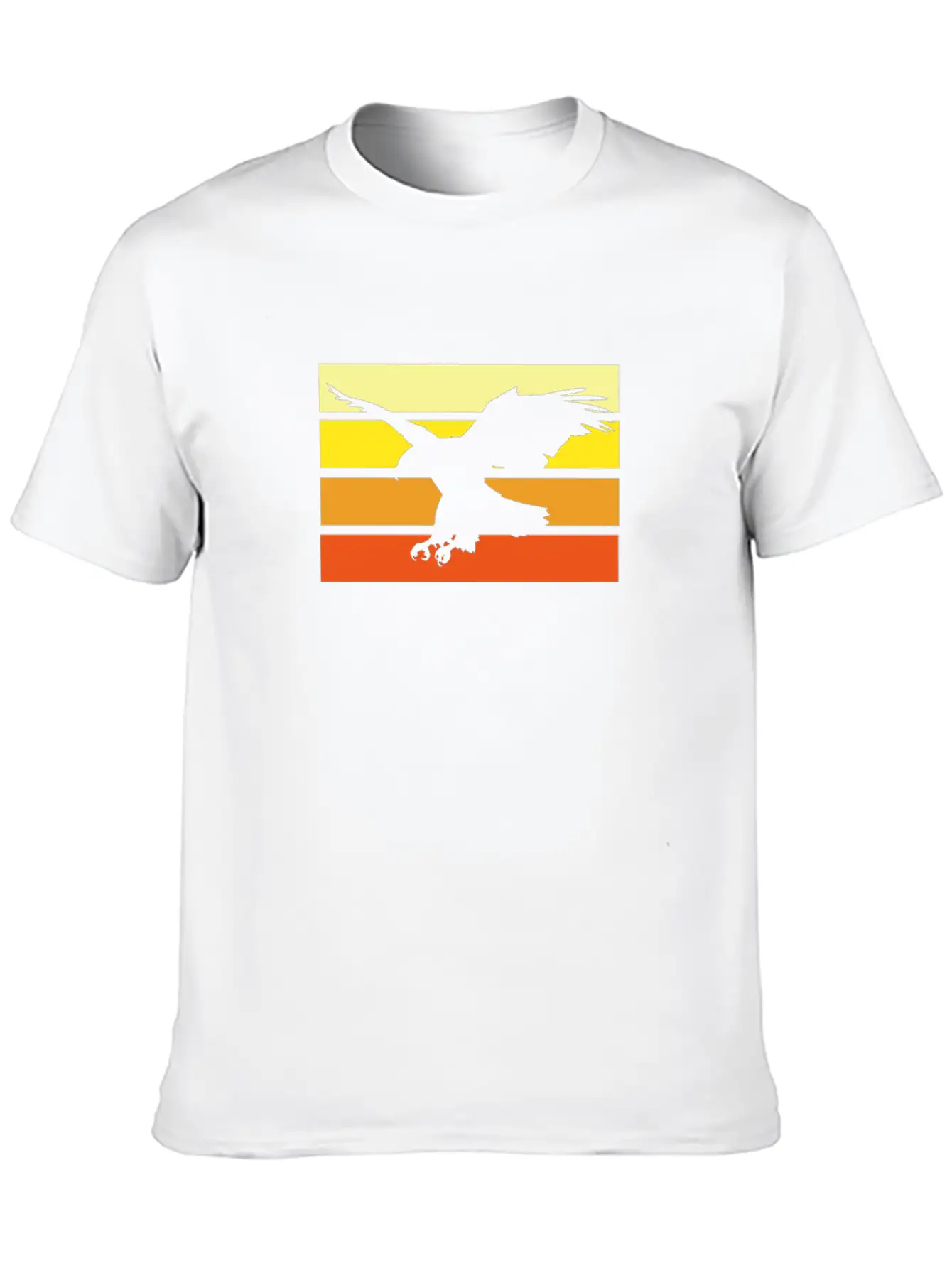 Eagle Unisex Short Sleeve Soft Cotton T-Shirt – Casual Everyday Wear