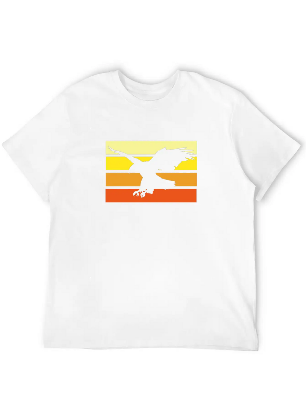 Eagle Unisex Short Sleeve Soft Cotton T-Shirt – Casual Everyday Wear