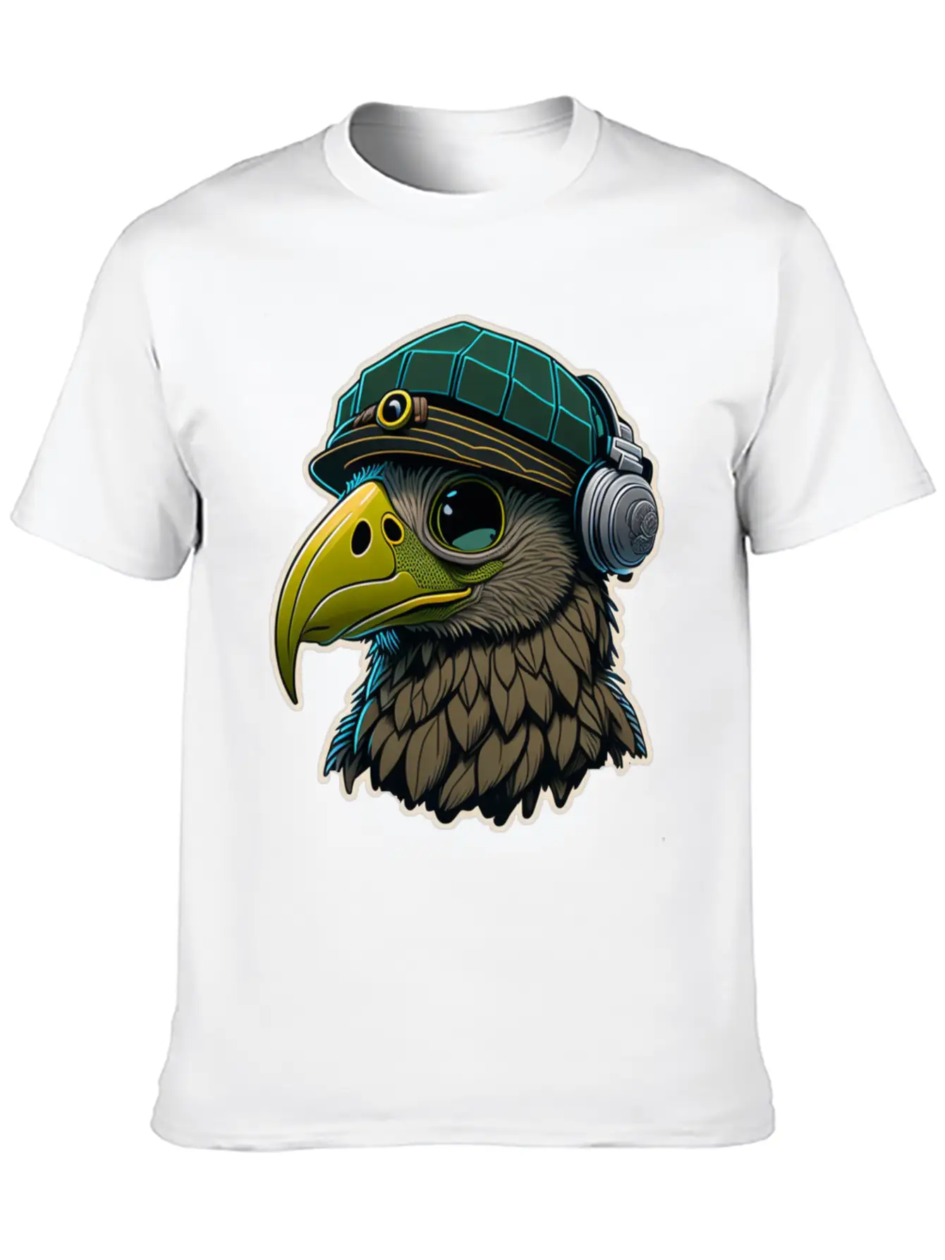 Eagle Vector Design Unisex Casual T-Shirt – Clean Design For Daily Comfort