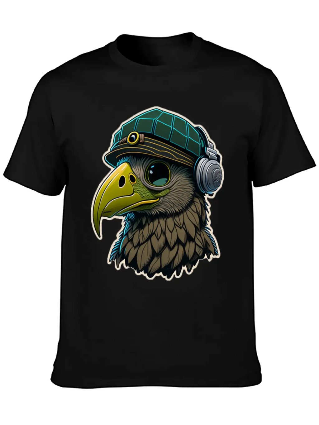 Eagle Vector Design Unisex Casual T-Shirt – Clean Design For Daily Comfort
