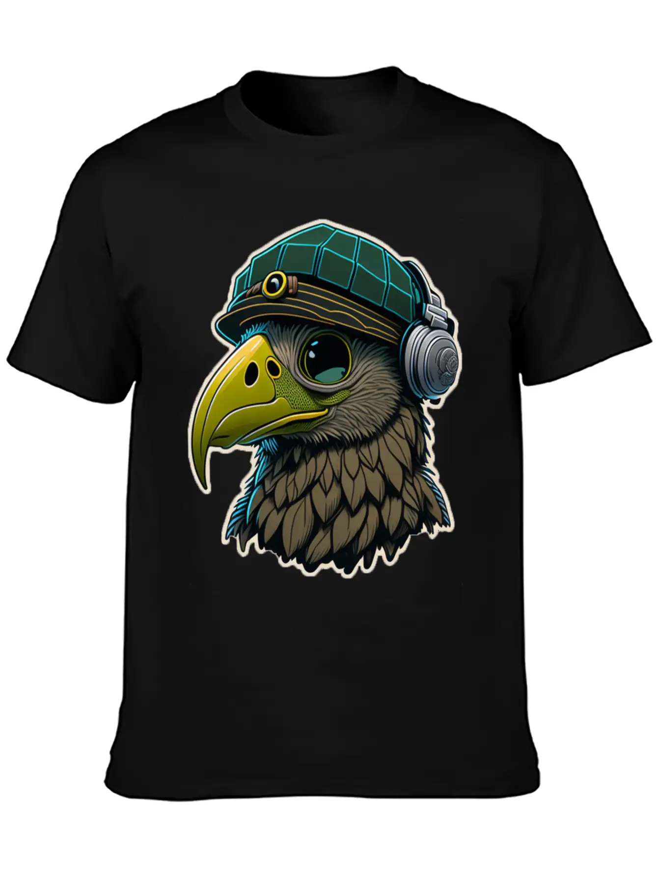 Eagle Vector Design Unisex Casual T-Shirt – Clean Design For Daily Comfort