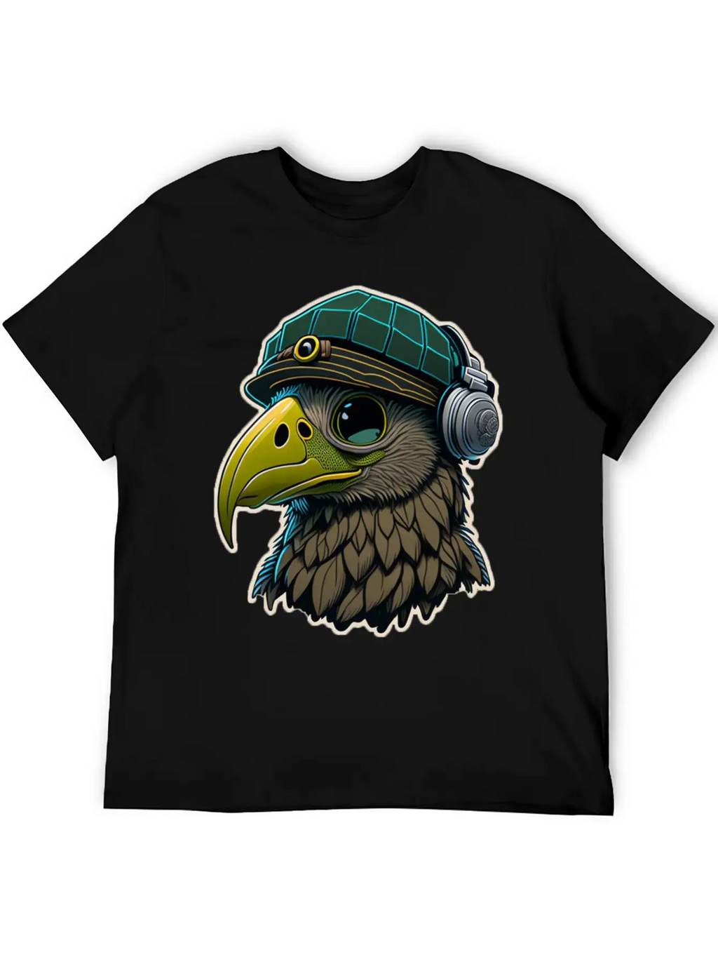 Eagle Vector Design Unisex Casual T-Shirt – Clean Design For Daily Comfort