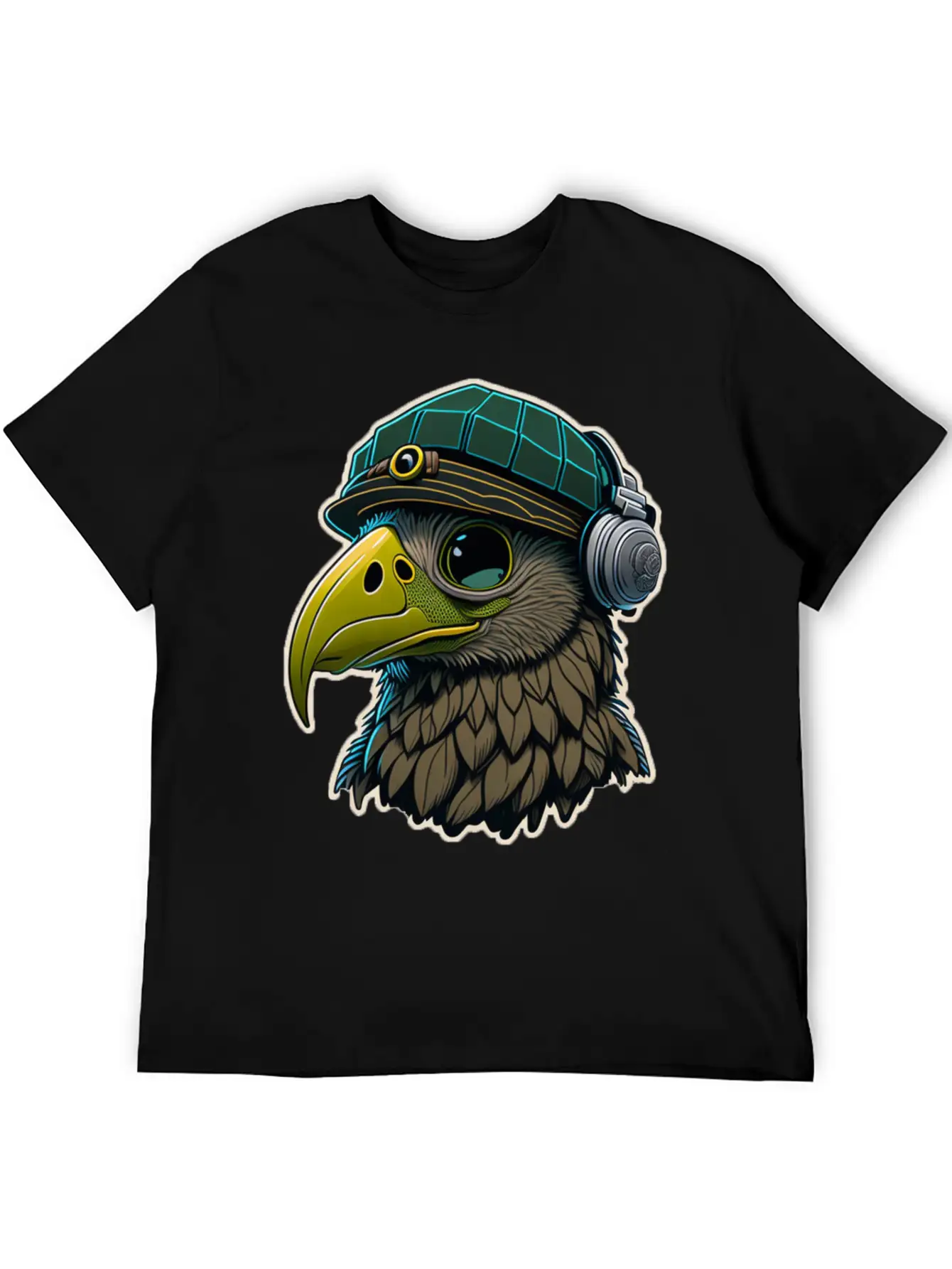 Eagle Vector Design Unisex Casual T-Shirt – Clean Design For Daily Comfort