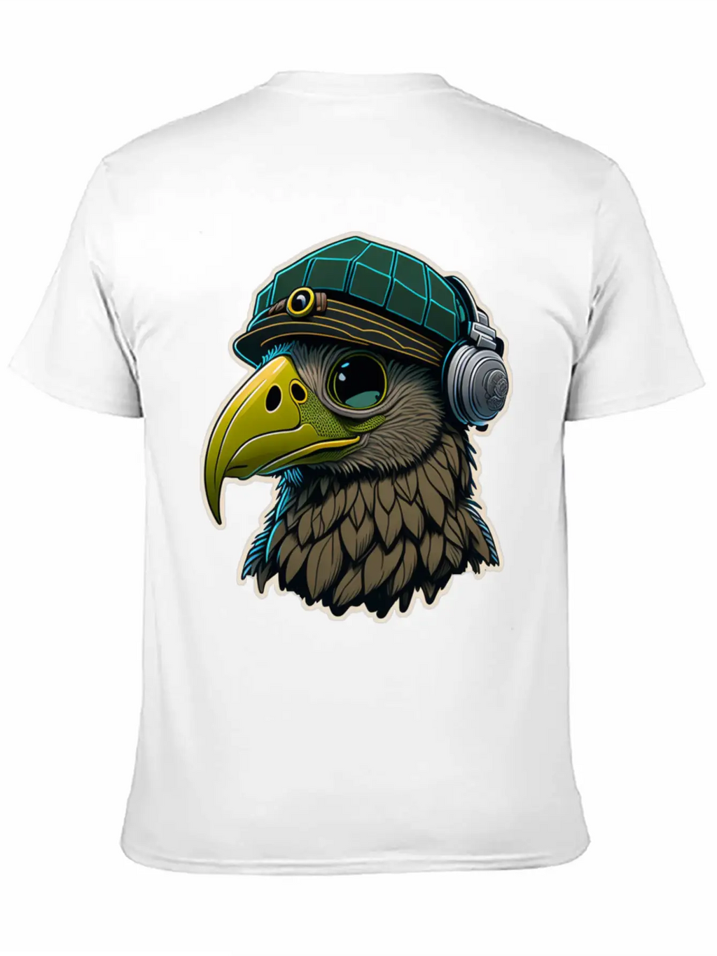 Eagle Vector Design Unisex Casual T-Shirt – Clean Design For Daily Comfort