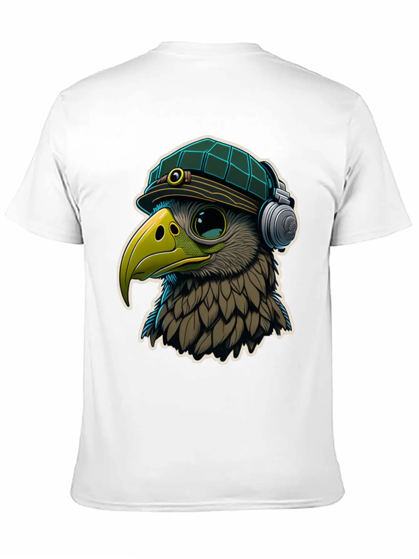 Eagle Vector Design Unisex Casual T-Shirt – Clean Design For Daily Comfort