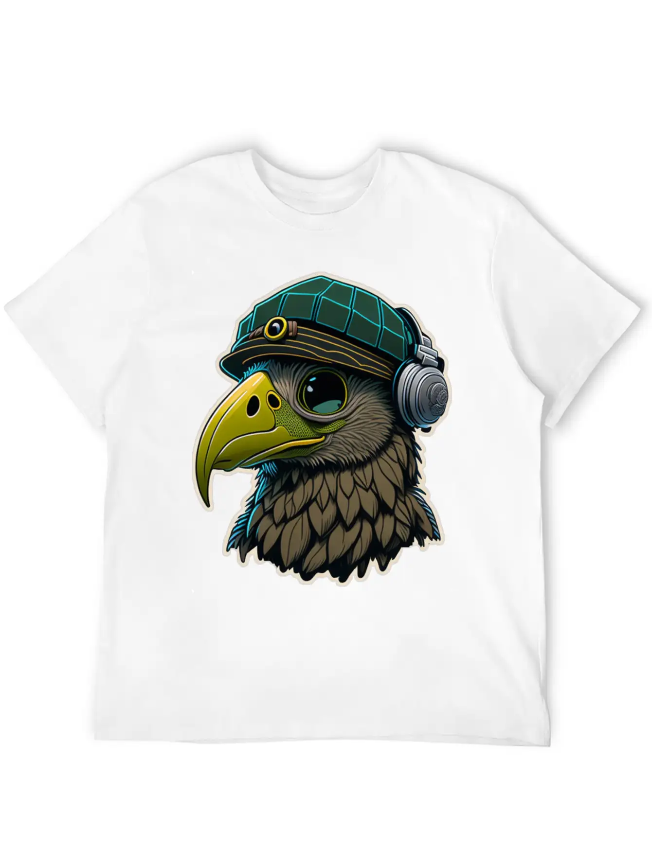 Eagle Vector Design Unisex Casual T-Shirt – Clean Design For Daily Comfort