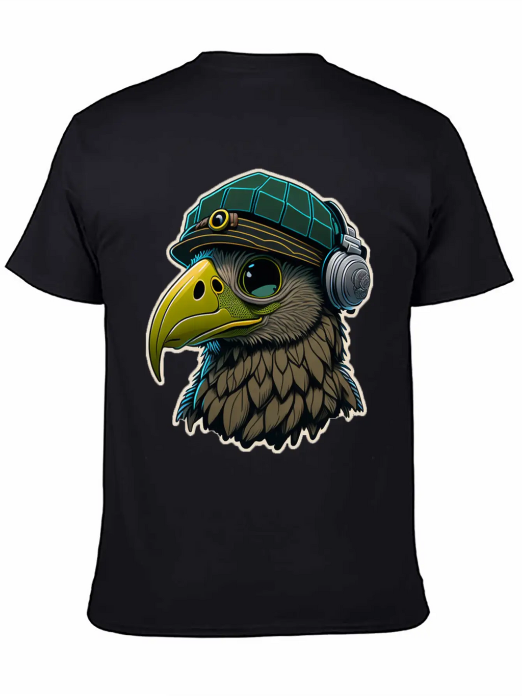 Eagle Vector Design Unisex Casual T-Shirt – Clean Design For Daily Comfort