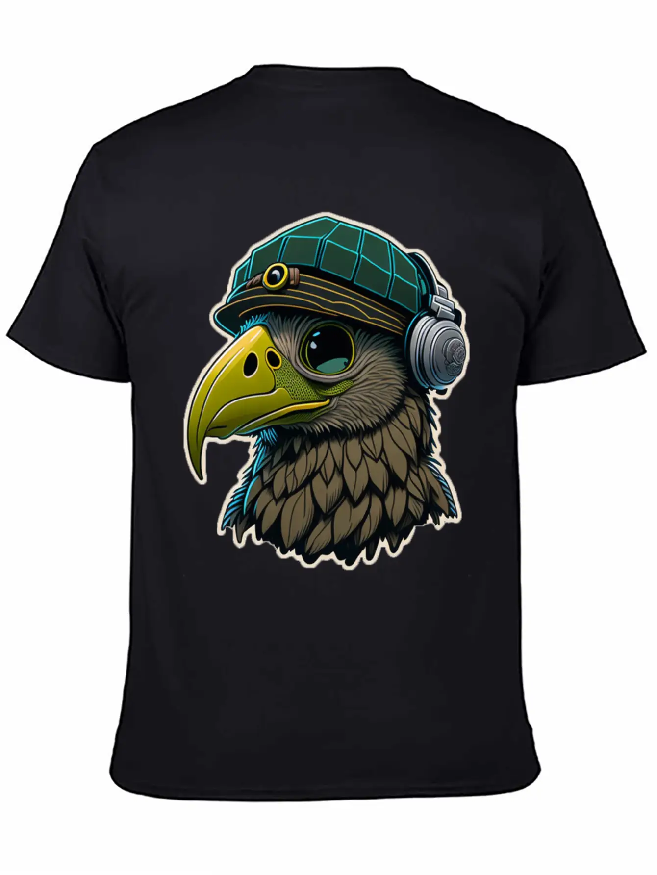 Eagle Vector Design Unisex Casual T-Shirt – Clean Design For Daily Comfort