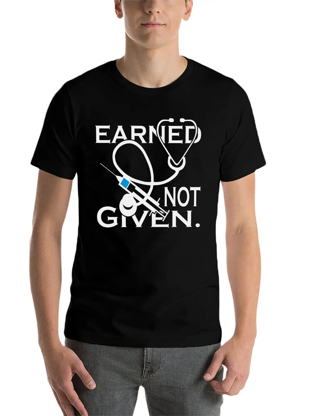 Earned Not Given Nurses Essential Cotton Tee For Daily Outfits – Unisex Style