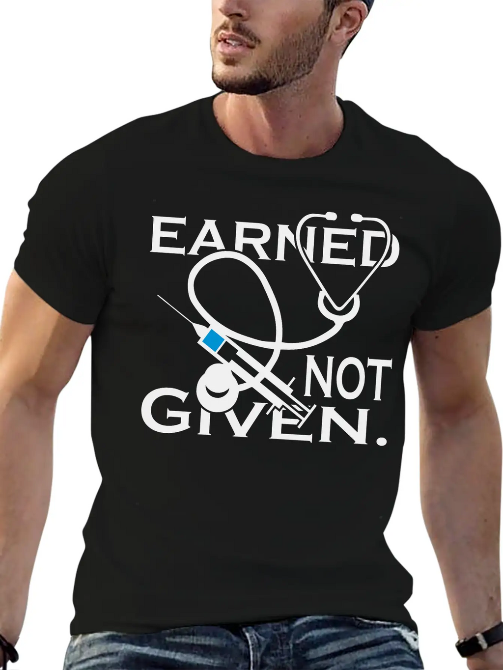 Earned Not Given Nurses Essential Cotton Tee For Daily Outfits – Unisex Style