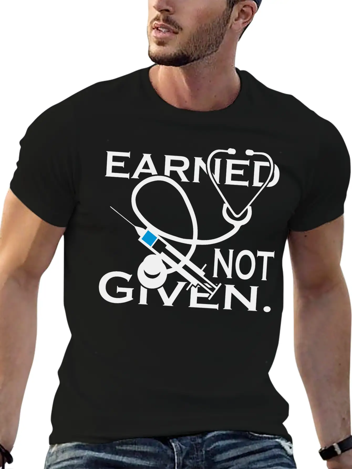 Earned Not Given Nurses Essential Cotton Tee For Daily Outfits – Unisex Style