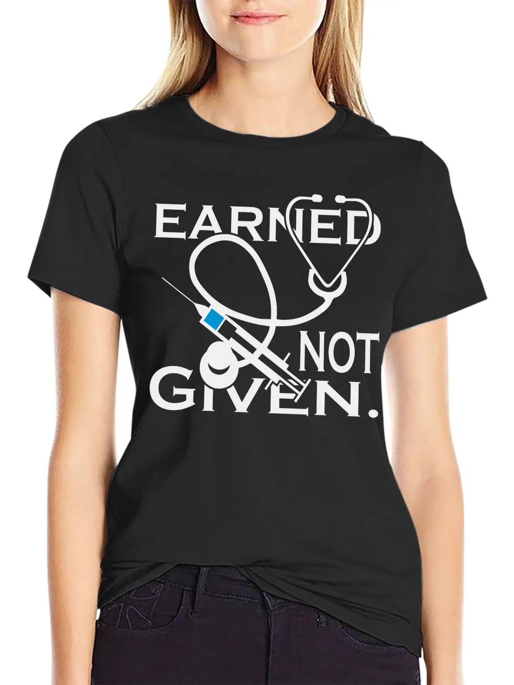Earned Not Given Nurses Essential Cotton Tee For Daily Outfits – Unisex Style