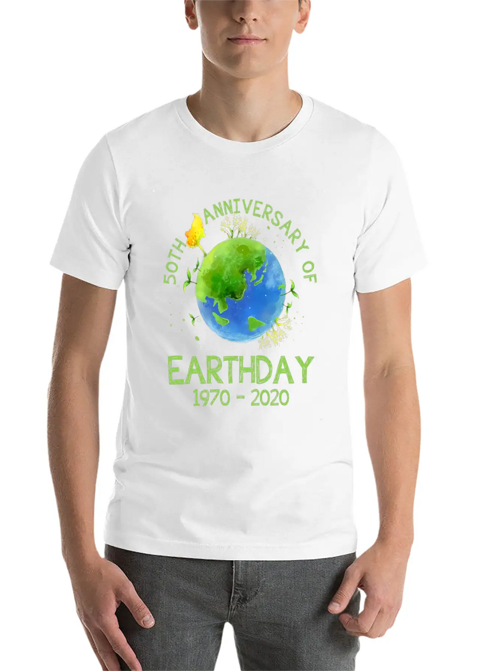 Earth Day 50th Anniversary 2020 T Shirt Unisex Casual T-Shirt – Clean Design For Daily Comfort