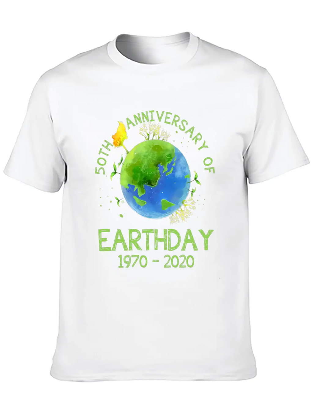 Earth Day 50th Anniversary 2020 T Shirt Unisex Casual T-Shirt – Clean Design For Daily Comfort