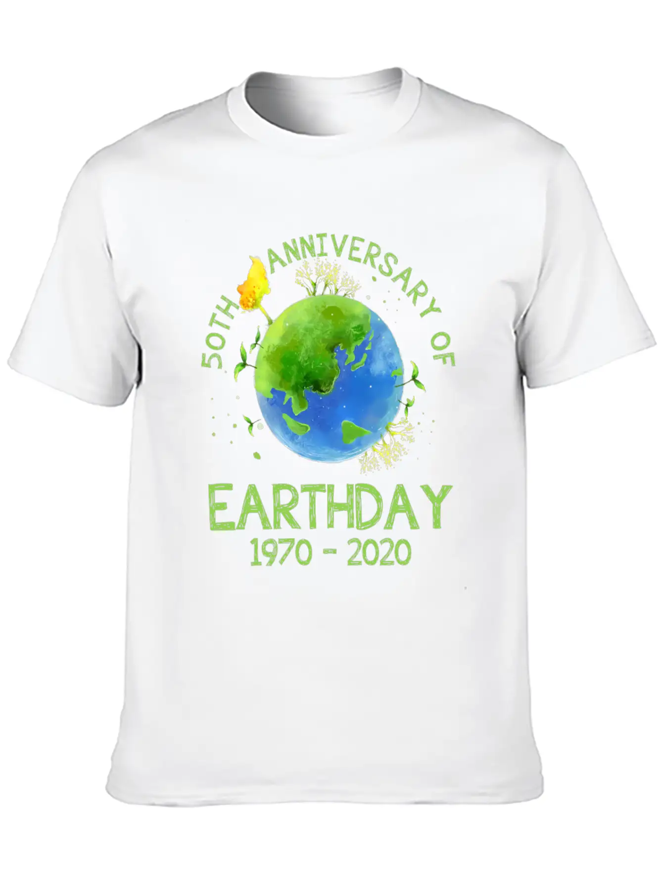 Earth Day 50th Anniversary 2020 T Shirt Unisex Casual T-Shirt – Clean Design For Daily Comfort