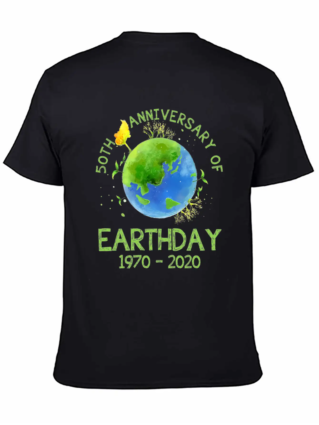 Earth Day 50th Anniversary 2020 T Shirt Unisex Casual T-Shirt – Clean Design For Daily Comfort