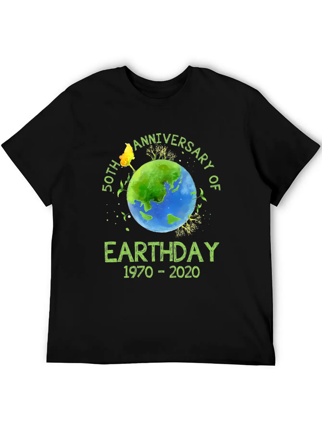 Earth Day 50th Anniversary 2020 T Shirt Unisex Casual T-Shirt – Clean Design For Daily Comfort