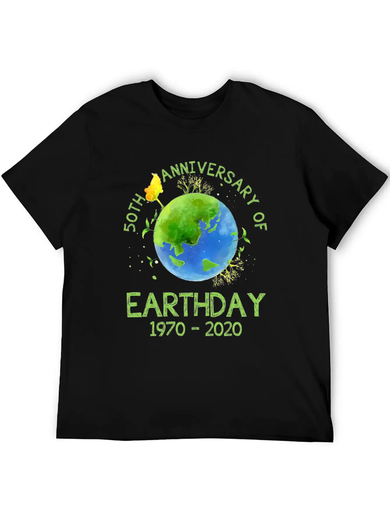 Earth Day 50th Anniversary 2020 T Shirt Unisex Casual T-Shirt – Clean Design For Daily Comfort