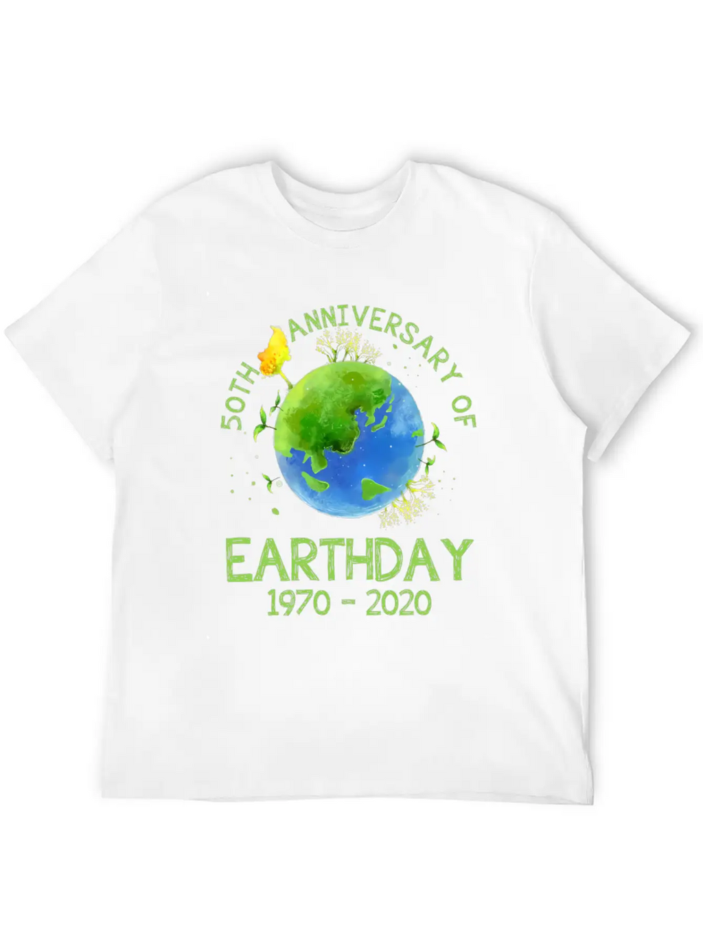 Earth Day 50th Anniversary 2020 T Shirt Unisex Casual T-Shirt – Clean Design For Daily Comfort