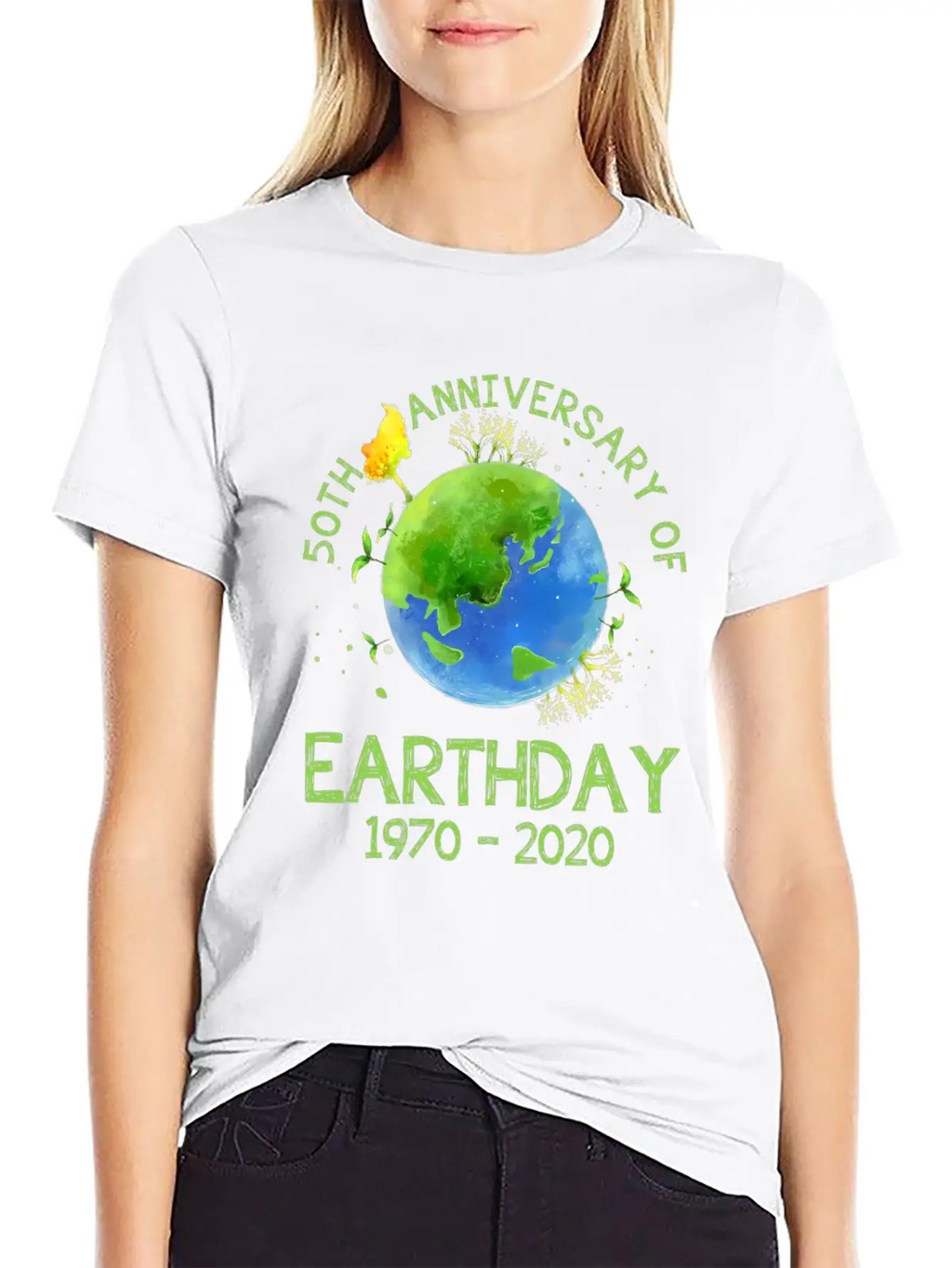 Earth Day 50th Anniversary 2020 T Shirt Unisex Casual T-Shirt – Clean Design For Daily Comfort