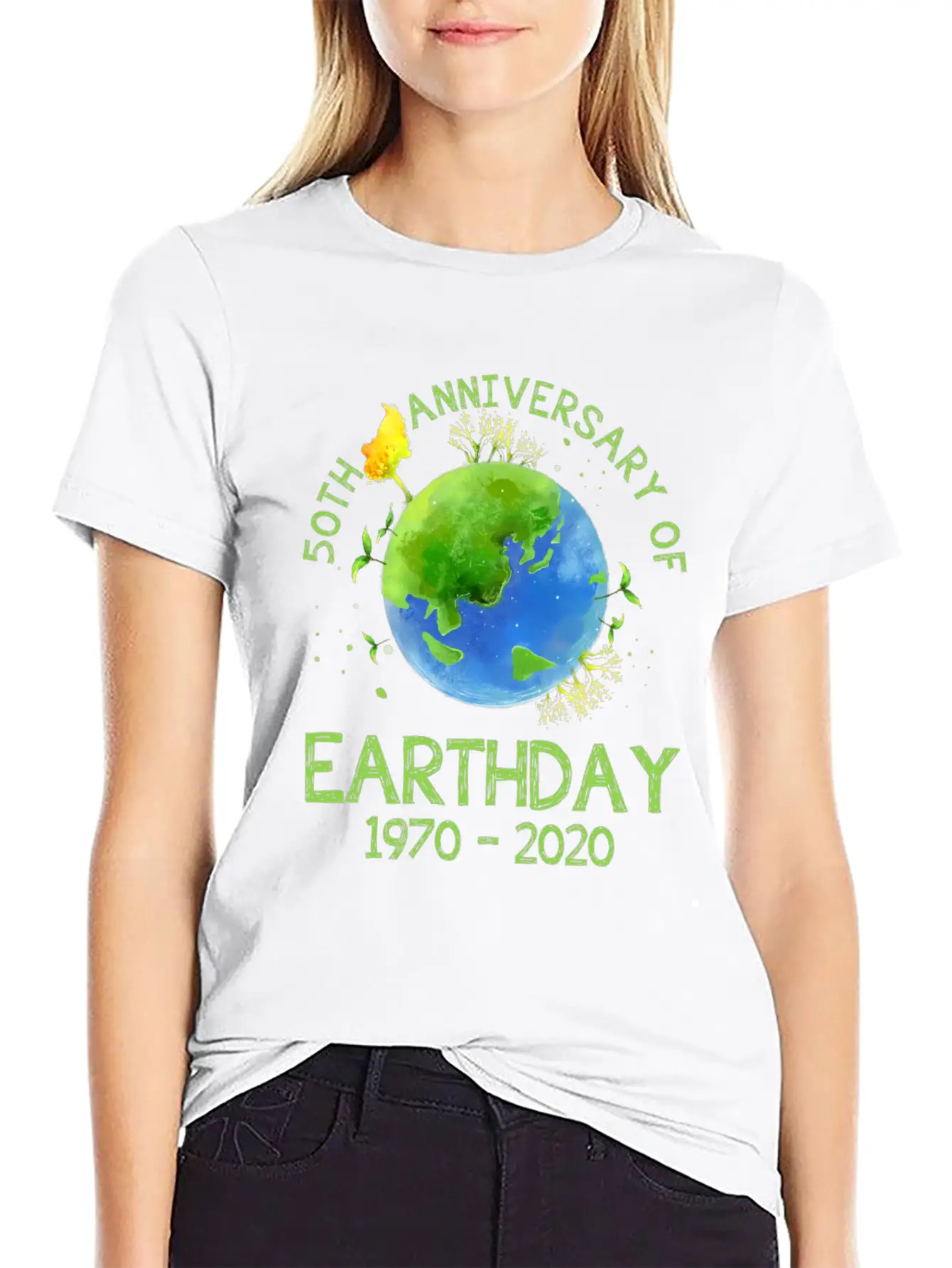 Earth Day 50th Anniversary 2020 T Shirt Unisex Casual T-Shirt – Clean Design For Daily Comfort