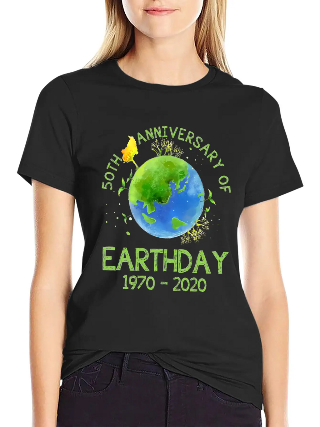 Earth Day 50th Anniversary 2020 T Shirt Unisex Casual T-Shirt – Clean Design For Daily Comfort