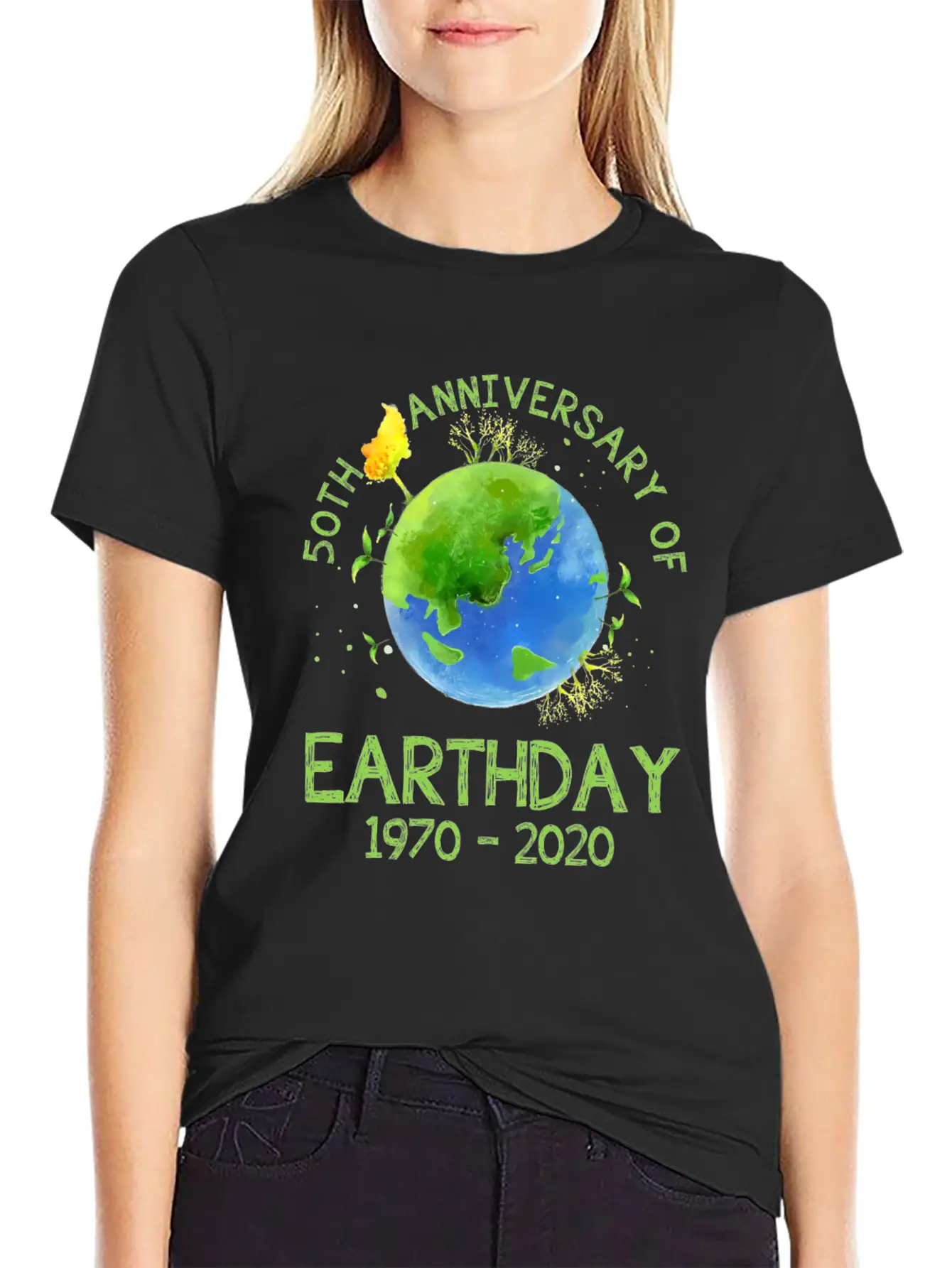 Earth Day 50th Anniversary 2020 T Shirt Unisex Casual T-Shirt – Clean Design For Daily Comfort