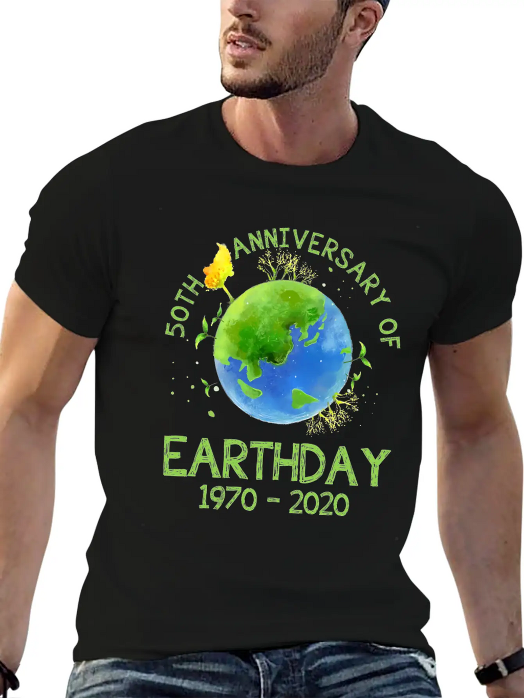 Earth Day 50th Anniversary 2020 T Shirt Unisex Casual T-Shirt – Clean Design For Daily Comfort