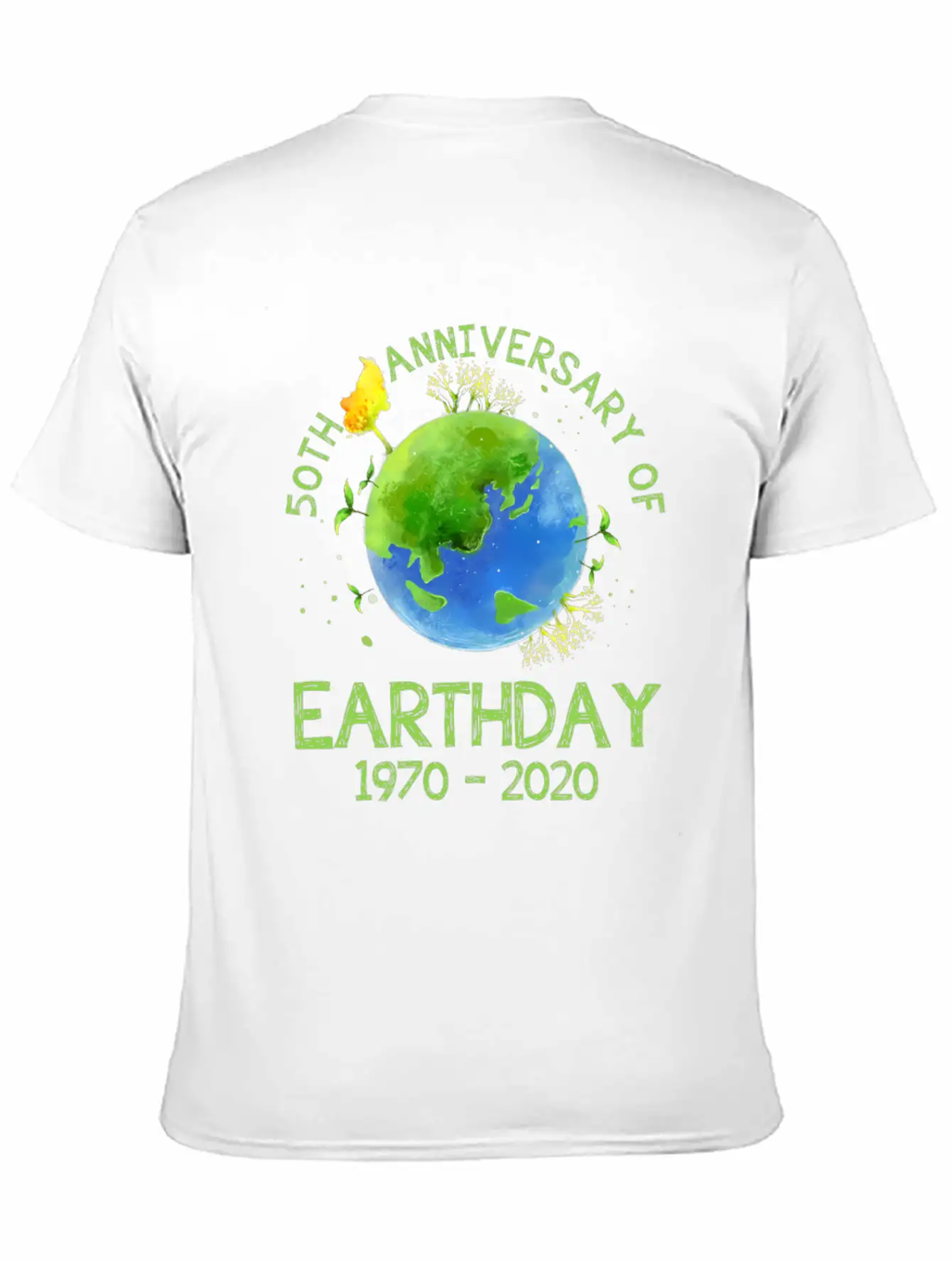 Earth Day 50th Anniversary 2020 T Shirt Unisex Casual T-Shirt – Clean Design For Daily Comfort