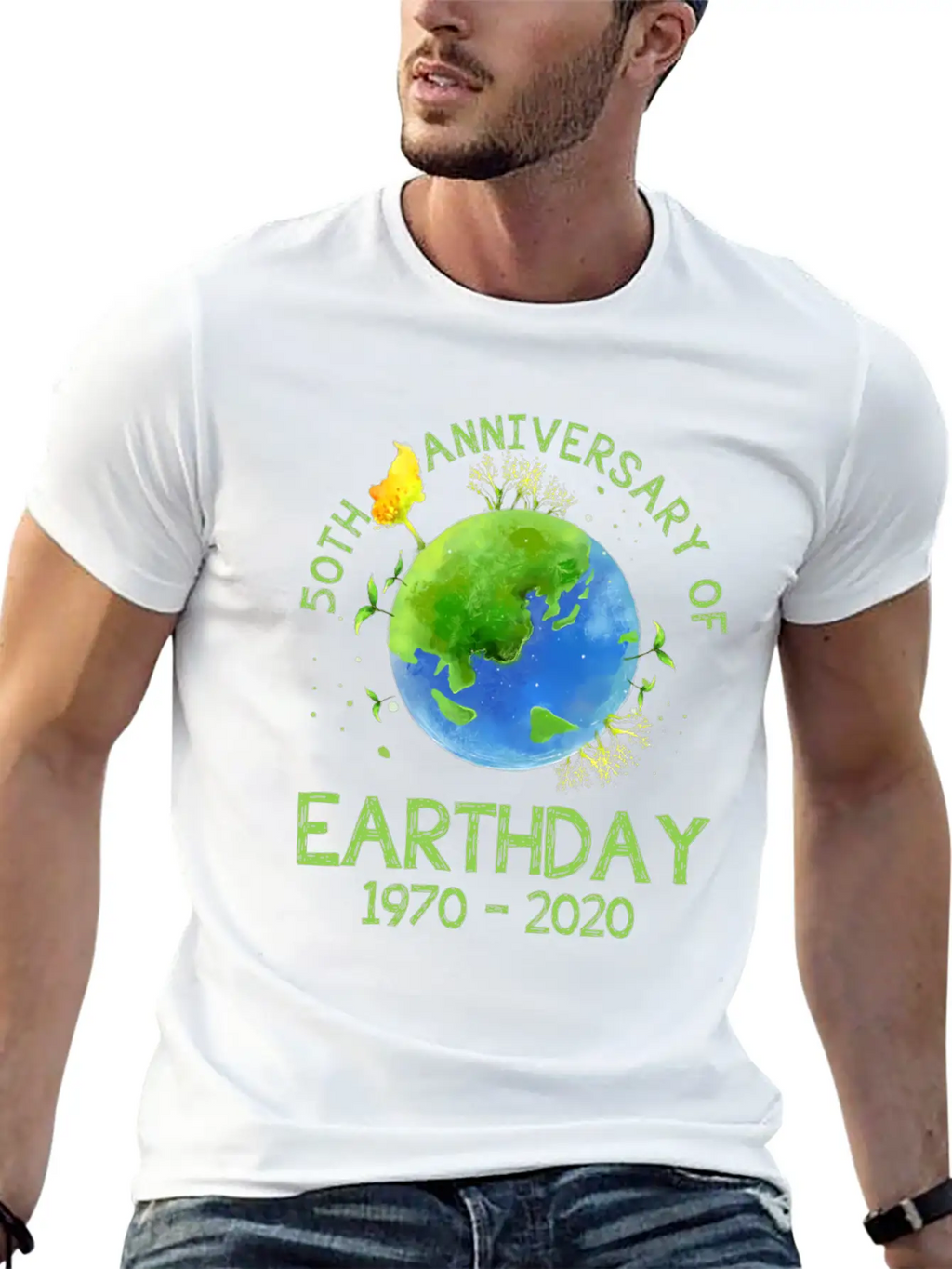 Earth Day 50th Anniversary 2020 T Shirt Unisex Casual T-Shirt – Clean Design For Daily Comfort