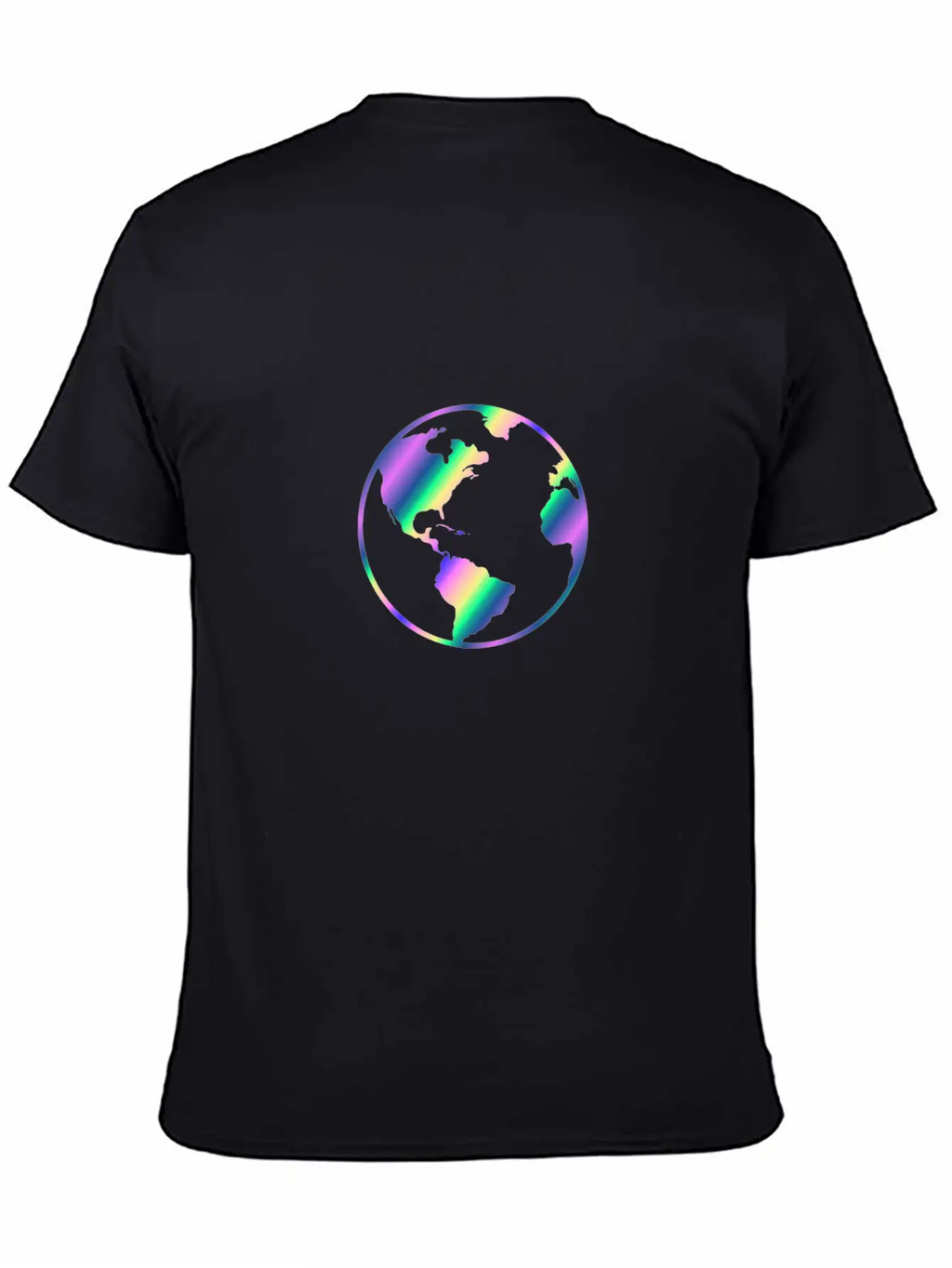 Earth Rainbow Stylish Everyday T-Shirt – Unisex Basic Cotton Tee