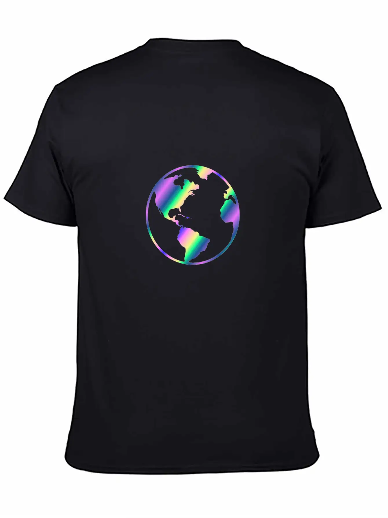 Earth Rainbow Stylish Everyday T-Shirt – Unisex Basic Cotton Tee