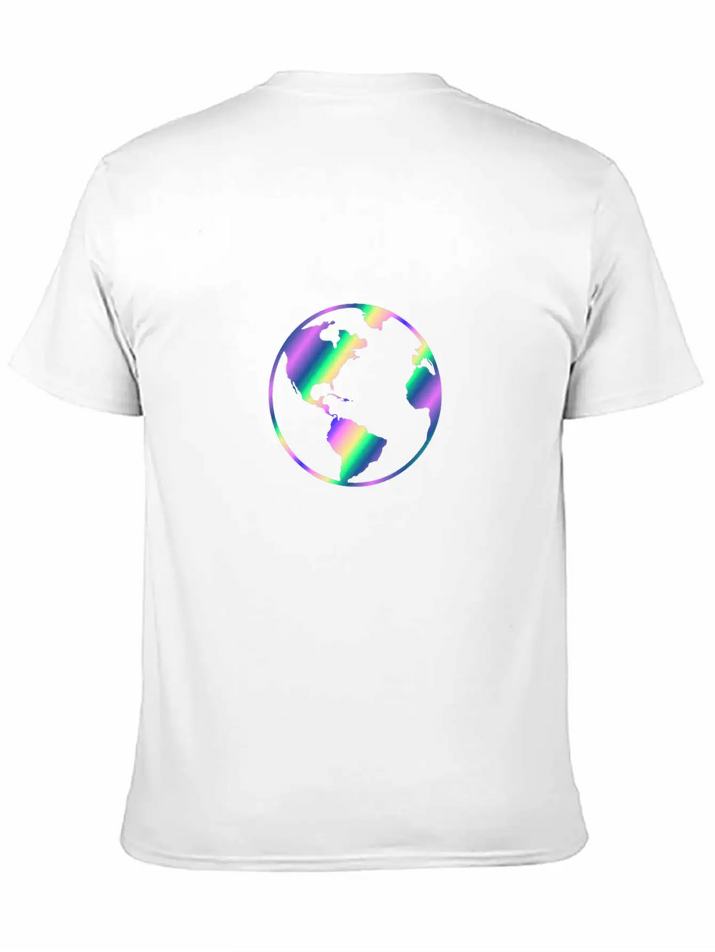 Earth Rainbow Stylish Everyday T-Shirt – Unisex Basic Cotton Tee