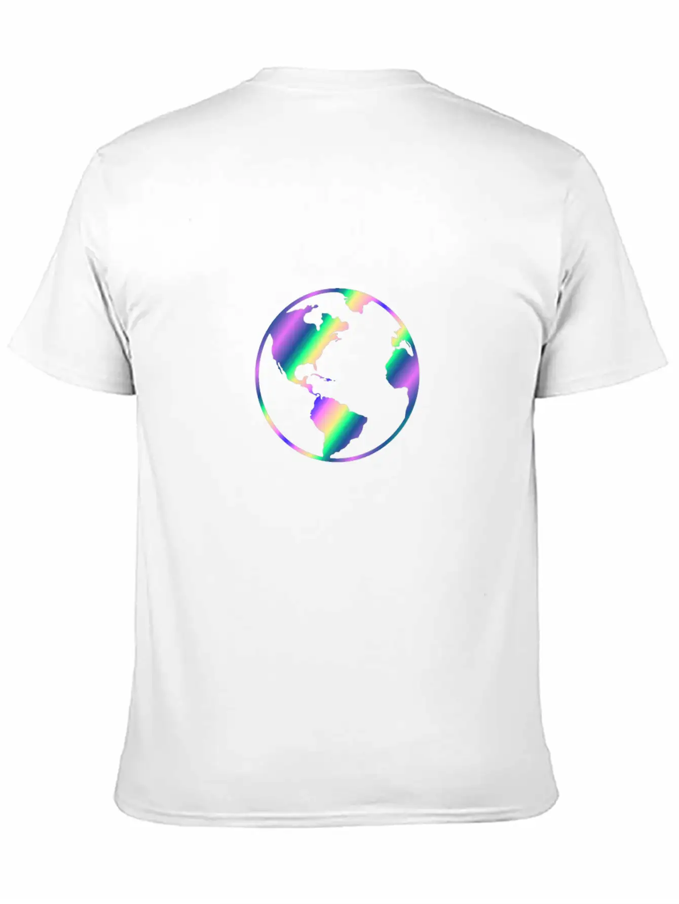 Earth Rainbow Stylish Everyday T-Shirt – Unisex Basic Cotton Tee