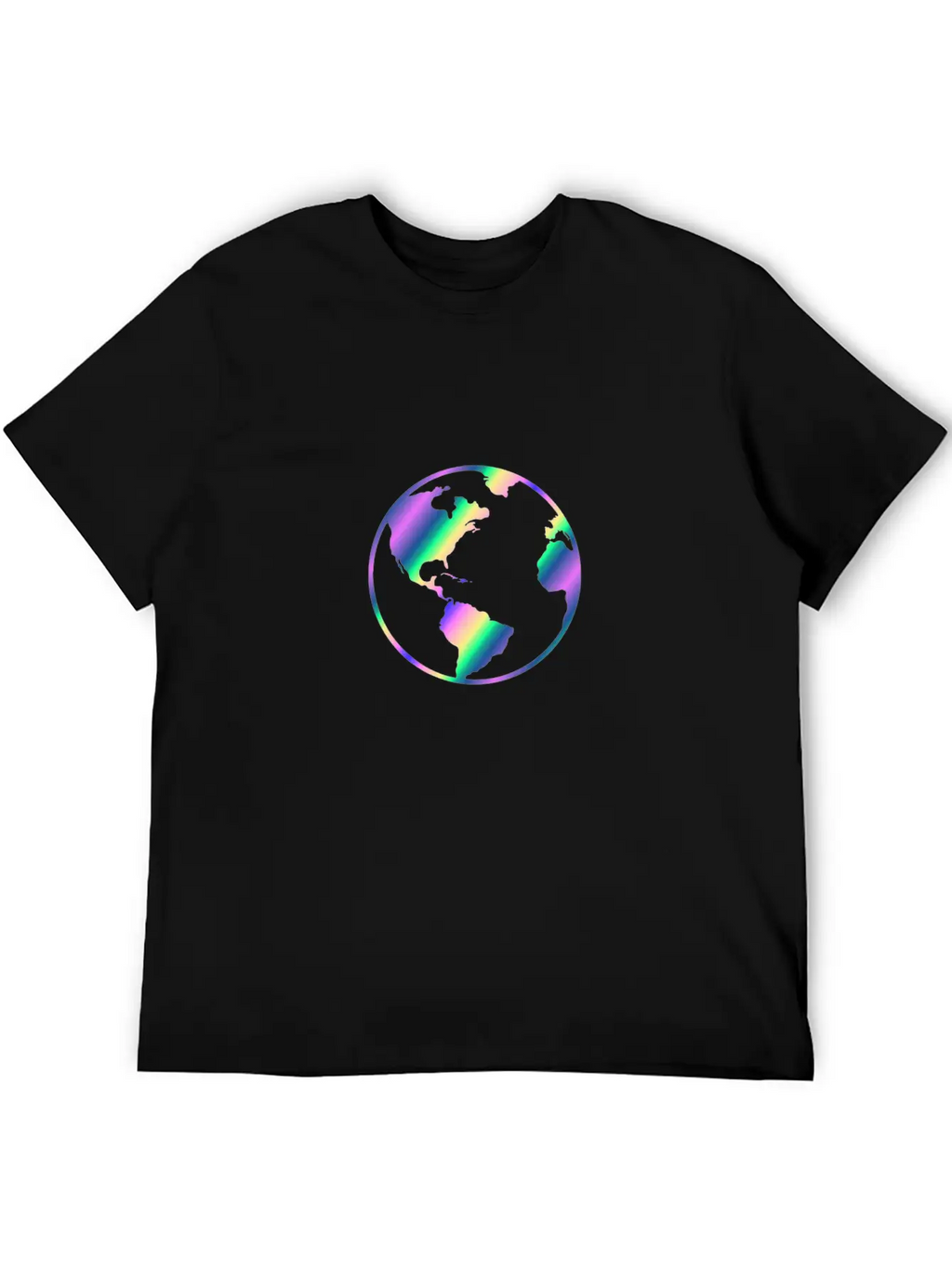 Earth Rainbow Stylish Everyday T-Shirt – Unisex Basic Cotton Tee