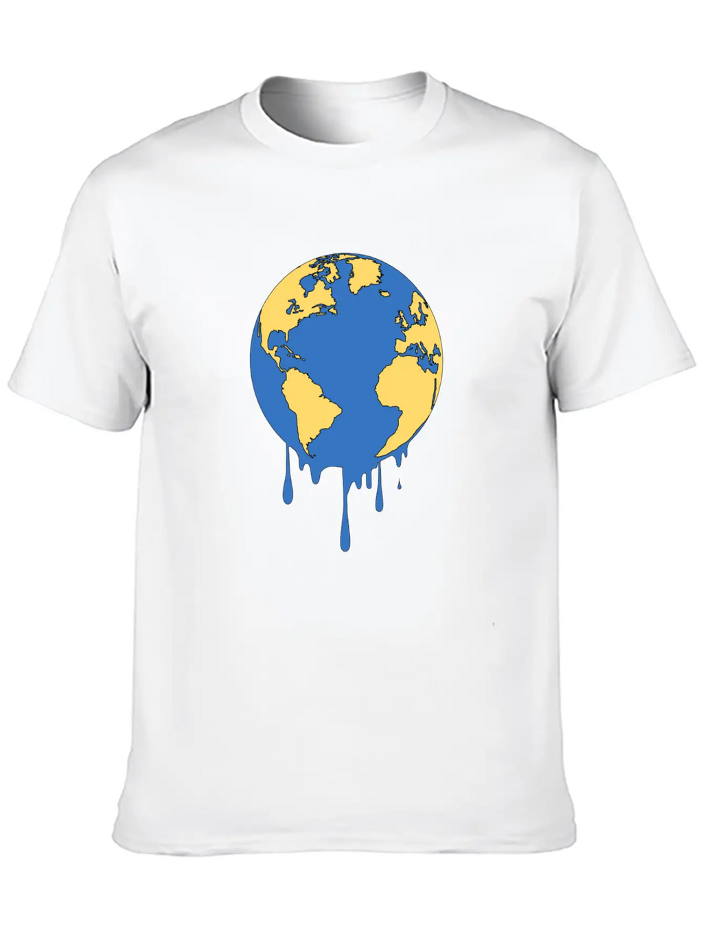 Earth Unisex Short Sleeve Soft Cotton T-Shirt – Casual Everyday Wear