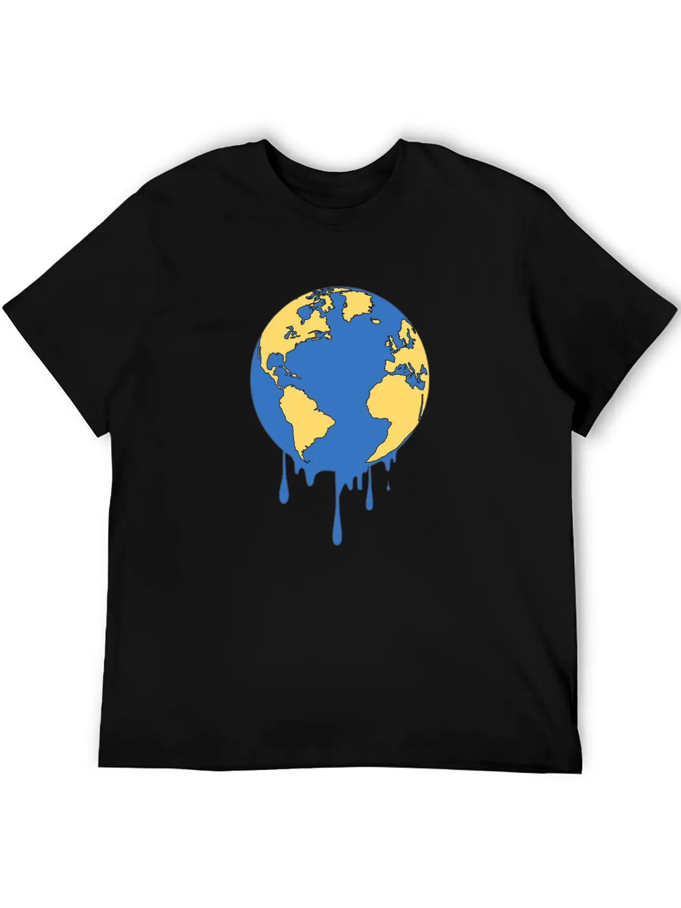 Earth Unisex Short Sleeve Soft Cotton T-Shirt – Casual Everyday Wear