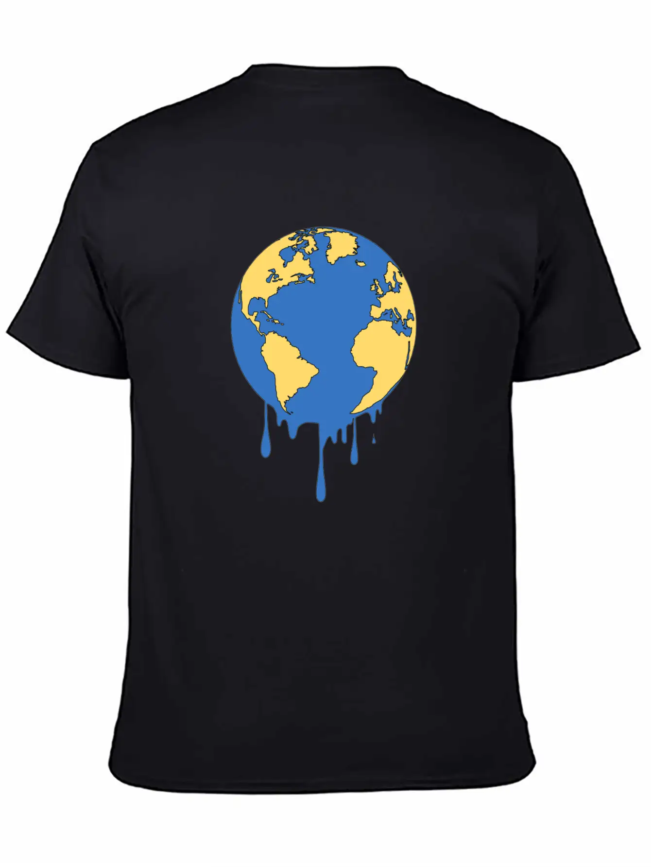 Earth Unisex Short Sleeve Soft Cotton T-Shirt – Casual Everyday Wear