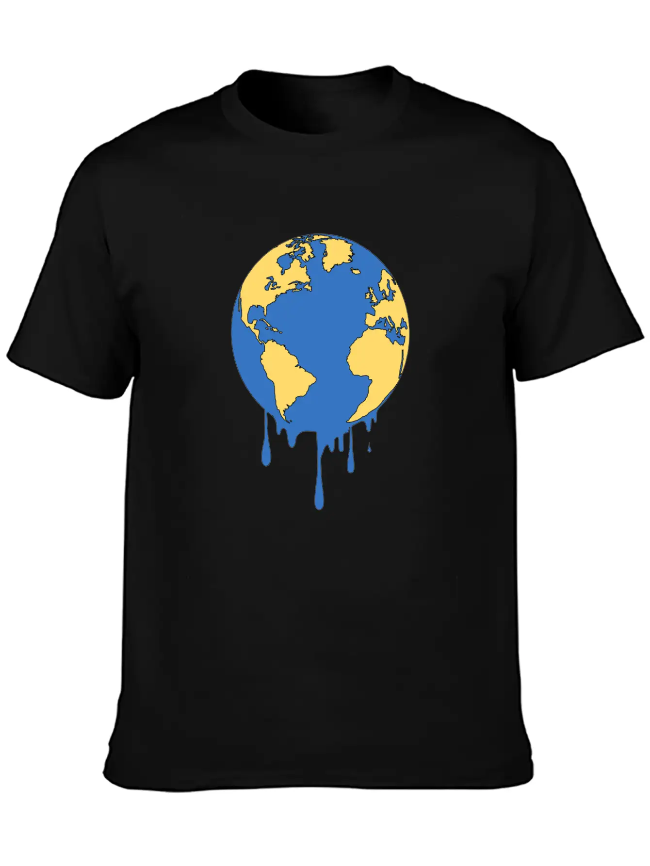 Earth Unisex Short Sleeve Soft Cotton T-Shirt – Casual Everyday Wear