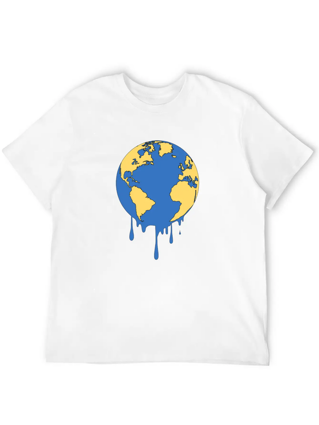 Earth Unisex Short Sleeve Soft Cotton T-Shirt – Casual Everyday Wear